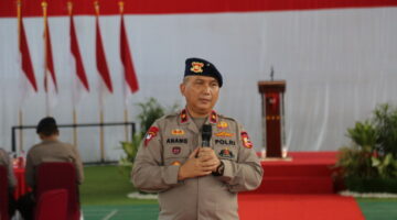 Danpas 1 Korbrimob Polri Dorong Peningkatan Kemampuan Teknis dan Non-Teknis Seluruh Personel Brimob Polda Lampung