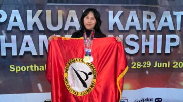 Azka Jovita Sabet Emas dan Perak di Kejuaraan Karate Internasional