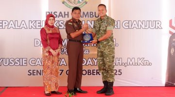 Dr. Kamin Pamit, Yussie Datang: Tongkat Hukum Cianjur Ganti Pegangan