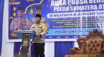 Membangun Ukhuwah Islamiyah, Kapolres Simalungun Wakili Kapolda Sumut Gelar Safari Ramadan Bersama Ulama