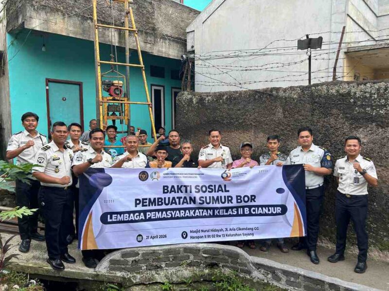 Program ini menjadi aksi nyata dalam peringatan Hari Bakti Pemasyarakatan ke-62.(Foto:Istimewa/Detikupdate.com)