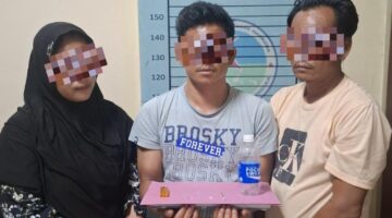 Digerebek Satresnarkoba, Tiga Pelaku Penyalahgunaan Sabu Diamankan