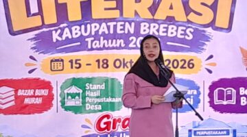 Festival Literasi Brebes 2026, Bupati Ajak Masyarakat Tumbuhkan Budaya Membaca Sejak Dini