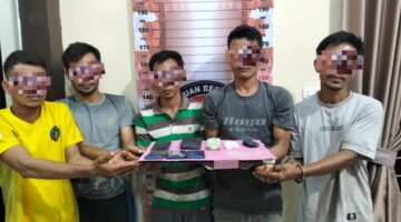 Respons Cepat Informasi Warga, Sat Intelkam Polres Aceh Tenggara Amankan Lima Pria dalam Pengungkapan Peredaran Sabu