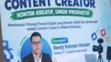 Praktisi Konten Kreator Asal Semarang Beberkan Rahasia Sukses UMKM Brebes Tembus Pasar Shopee dan TikTok