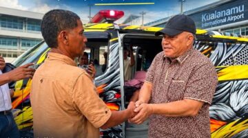 Yahdi Hasan Sambut Jenazah Iskandar Muda di Kualanamu, Koordinasi Pemulangan Bersama Pemerintah Aceh
