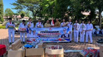 Dispora Aceh Salurkan Bantuan Olahraga ke SMA/SMK di Aceh Tenggara